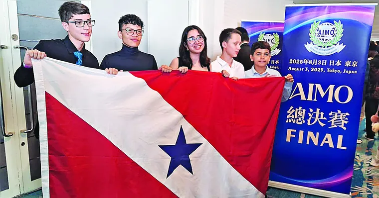 Imagem ilustrativa da notícia Estudantes paraenses conquistam medalha no Japão
