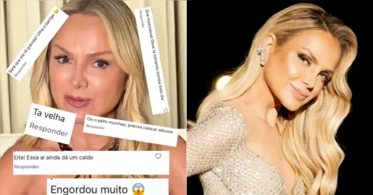 Imagem ilustrativa da notícia 'Ih, tá velha. Já era': veja reação de Eliana sobre essas críticas!