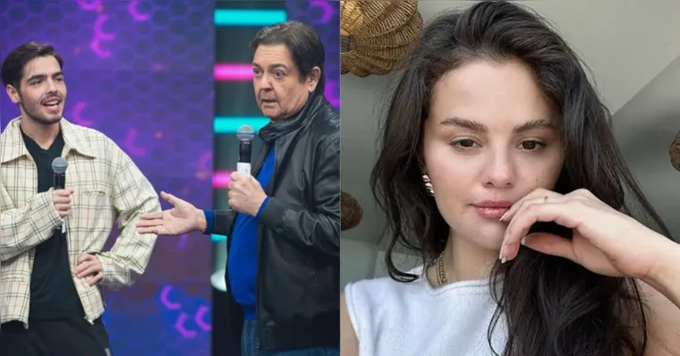 Imagem ilustrativa da notícia 'Romance' de Faustão com Selena Gomez: João Silva entra no meme