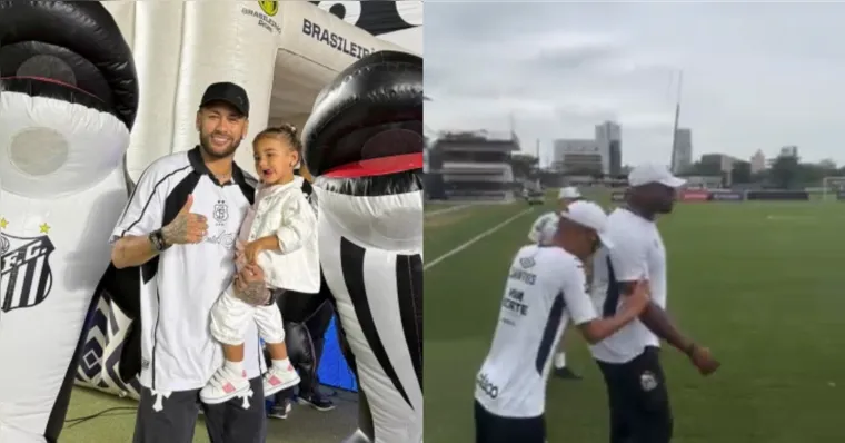 Imagem ilustrativa da notícia Neymar "se vinga" após filha Mavie ser atingida por bolada 