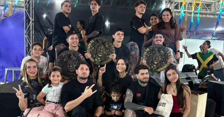 Imagem ilustrativa da notícia Artistas da Império Tattoo Ink se destacam no Norte Tattoo 2025