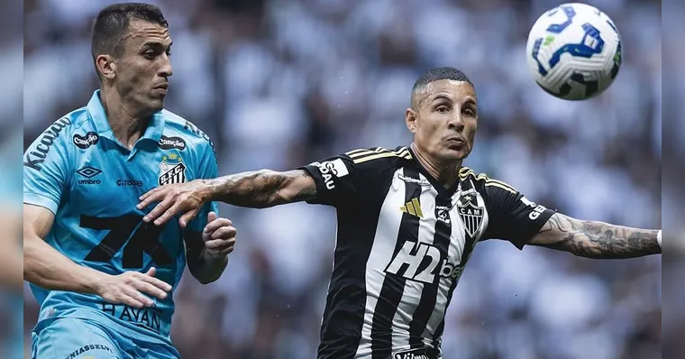 Imagem ilustrativa da notícia Atlético-MG e Santos ficam no 1x1 na Arena MRV
