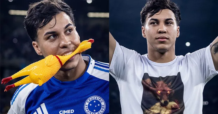 Imagem ilustrativa da notícia Kaio Jorge explica provocação contra o Atlético-MG