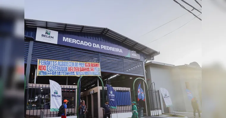 Imagem ilustrativa da notícia Mercado da Pedreira é entregue à população totalmente reformado