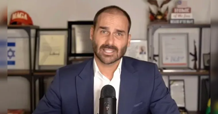 Imagem ilustrativa da notícia Moraes determina inquérito contra Eduardo Bolsonaro por obstrução
