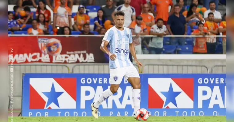 Imagem ilustrativa da notícia Paysandu: volante quer rescisão na justiça para atuar na Ponte Preta