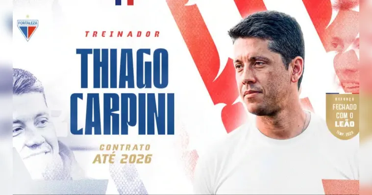 Imagem ilustrativa da notícia Fortaleza confirma saída de Palermo e anuncia Thiago Carpini