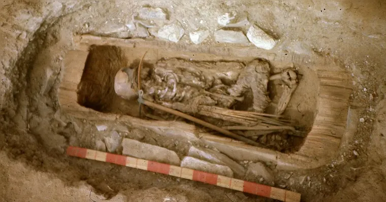 Imagem ilustrativa da notícia Tumba de 2,6 mil anos de "guerreiro cita" é descoberta