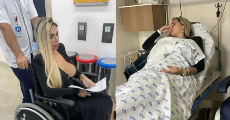 Imagem ilustrativa da notícia Juju Ferrari é internada após infecção por hidrogel no bumbum