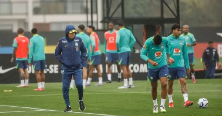 Imagem ilustrativa da notícia Ancelotti finaliza preparação do Brasil para encarar o Chile