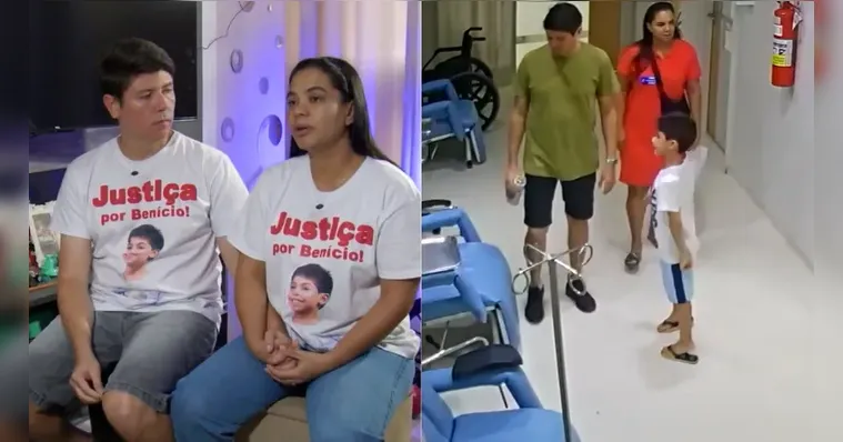 Imagem ilustrativa da notícia Pai de Benício pede 'perdão' ao filho após erro fatal em hospital