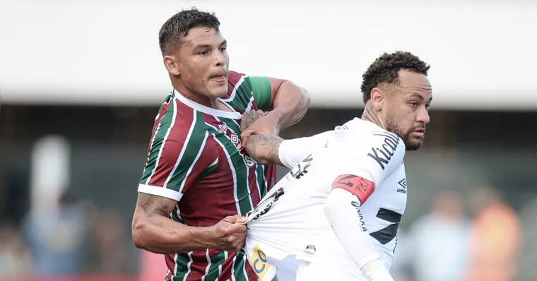Imagem ilustrativa da notícia Santos tem gol anulado no fim e só empata com o Fluminense