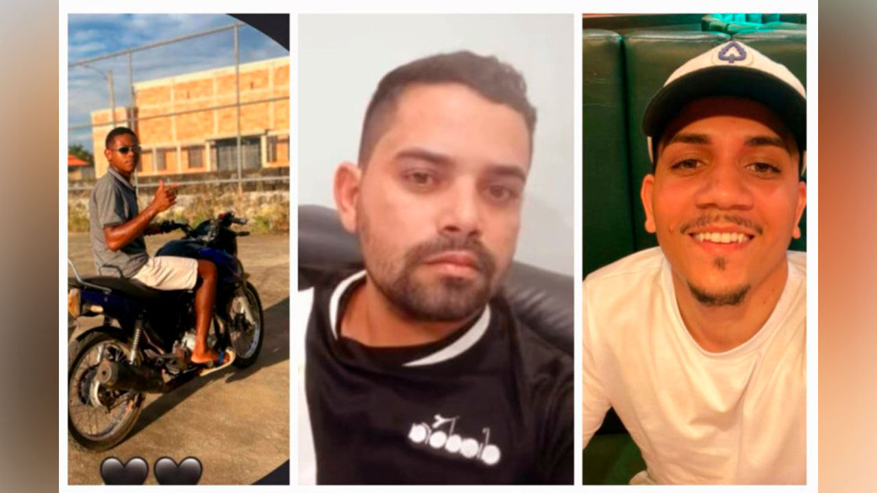 Três jovens morreram em acidente na PA-279 entre Tucumã e Ourilândia: Hudson Ferreira Silva e Tiago Nascimento da Conceição morreram no local; Ideovanderson Campelo Fernandes faleceu no hospital.