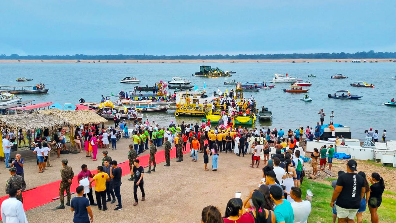 Nível do Tocantins ainda não viabiliza realização de Círio Fluvial