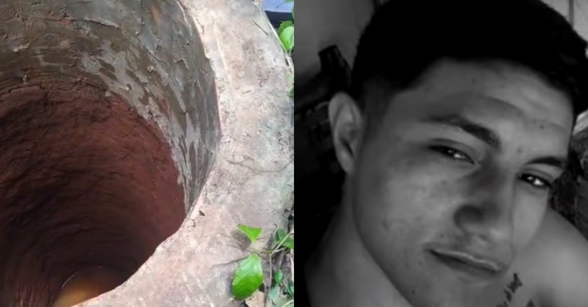 Jovem morre após inalar gases tóxicos durante limpeza de poço