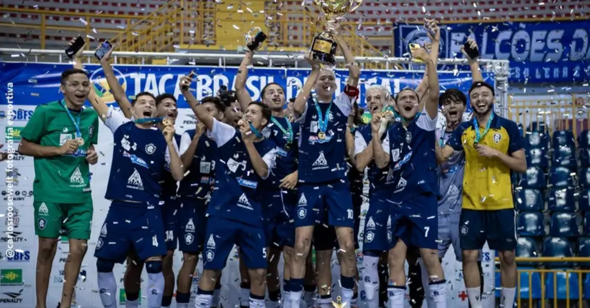 Remo sub-18 conquista Taça Brasil de Futsal 