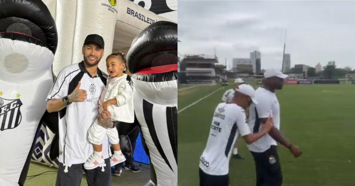 Neymar "se vinga" após filha Mavie ser atingida por bolada 