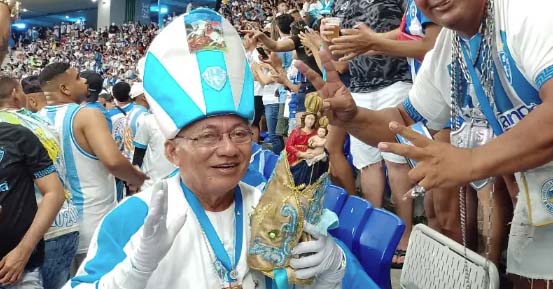 "O Paysandu não vai cair": Papa Bicolor manda recado no Círio