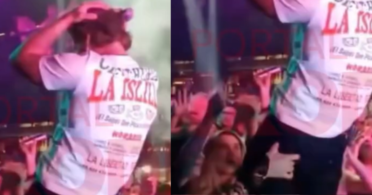 VÍDEO: fã apalpa parte íntima de Zé Felipe durante show