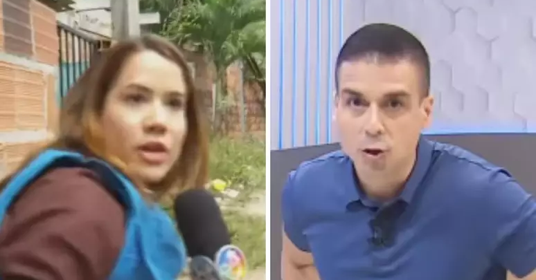 Vídeo: repórter fica presa em tiroteio ao vivo. Confira!