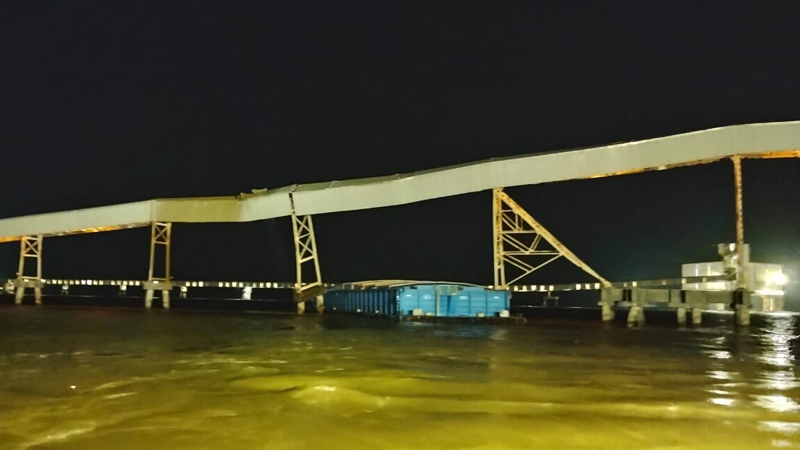 Acidente em porto de Barcarena não deixou feridos; estrutura foi danificada