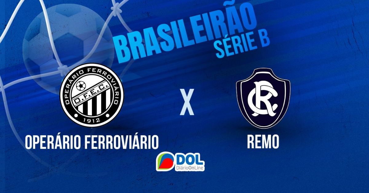 Acompanhe as emoções de Operário-PR x Clube do Remo na Série B