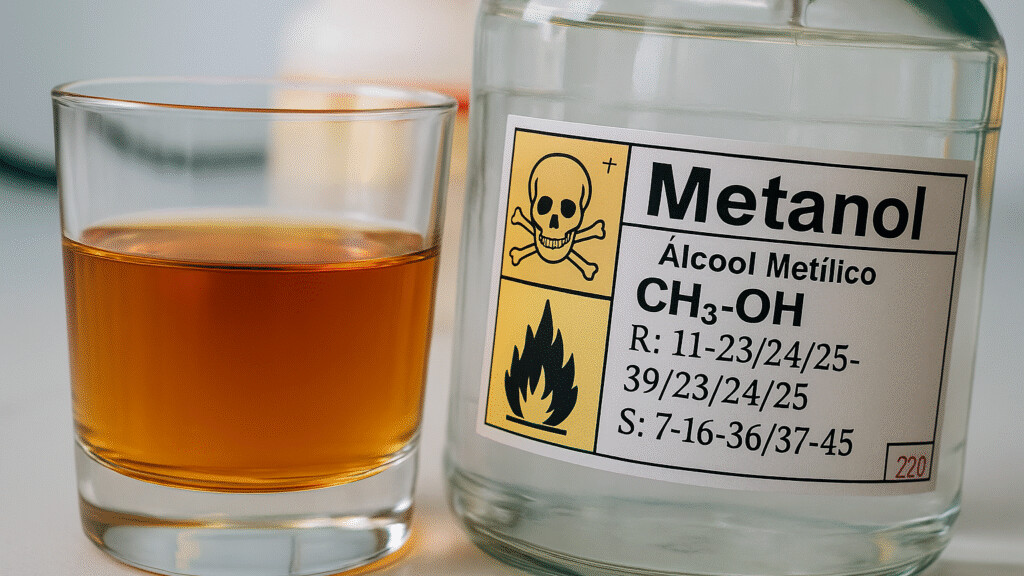 Metanol foi adicionado a bebidas de forma criminosa, diz perícia
