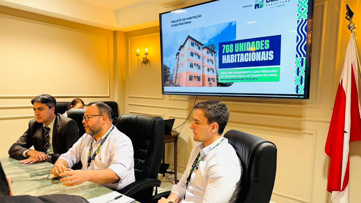 SEHAB apresenta ações e resultados da gestão para Câmara de Belém