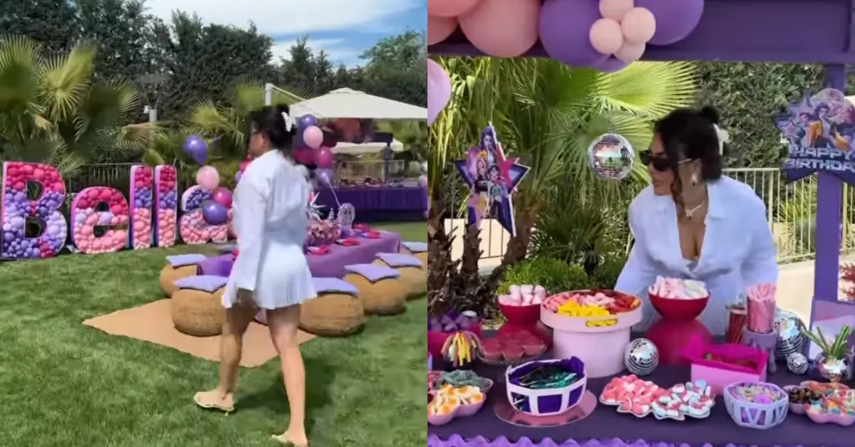 Bella Esmeralda comemora quatro anos em festa temática inspirada em sucesso do entretenimento, na mansão da família