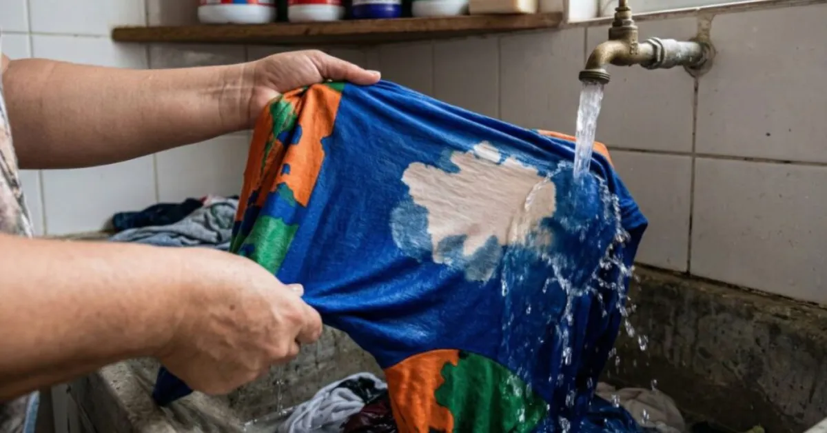 Com um pouco de paciência e os materiais certos, é possível recuperar roupas manchadas por água sanitária e prolongar a vida do guarda-roupa.