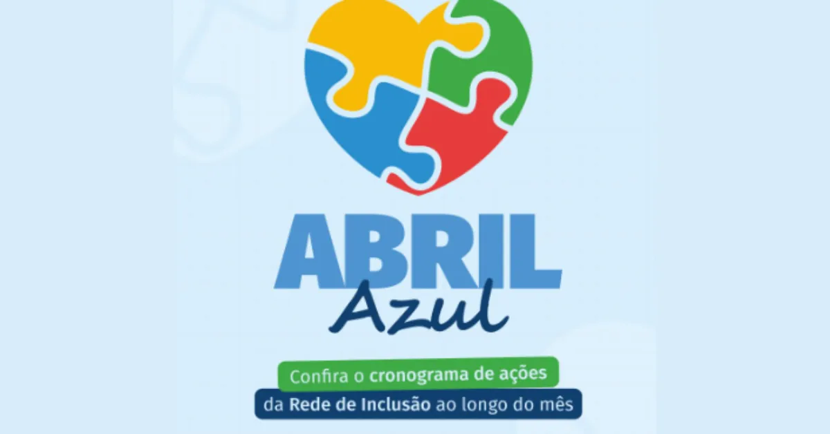 Participe da caminhada do Abril Azul, em Belém.