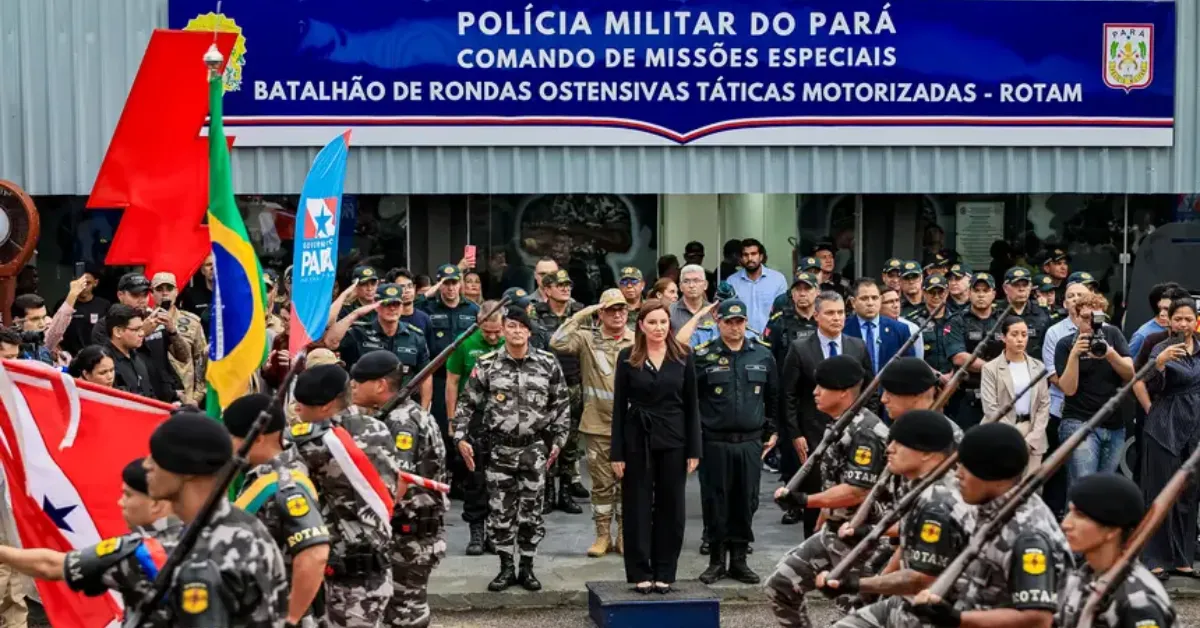 Convocação de novos policiais e bombeiros reforça o efetivo e amplia a atuação da segurança pública no Pará.