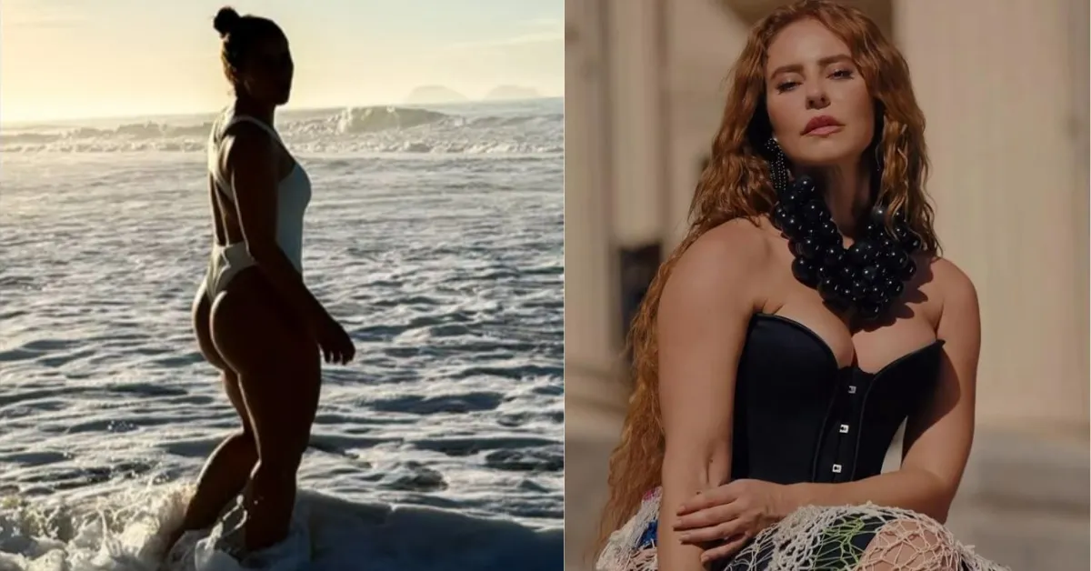 Paolla Oliveira celebra novo ciclo com cliques à beira-mar e mensagens de carinho nas redes sociais