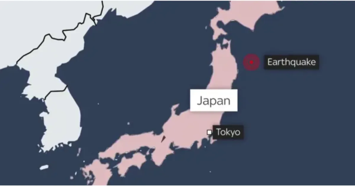 Navios deixam porto no norte do Japão após alerta de tsunami emitido logo após terremoto de magnitude 7,5.