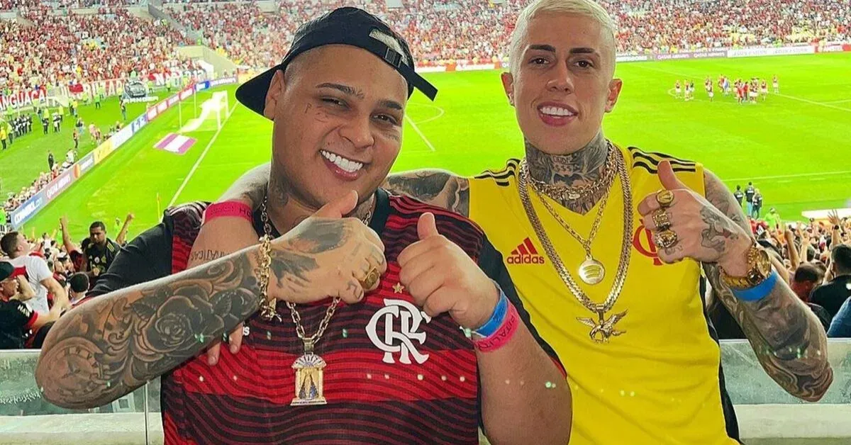 MC Daniel e MC Ryan SP em registro nas redes sociais: cantor demonstrou apoio ao amigo após prisão em operação da Polícia Federal