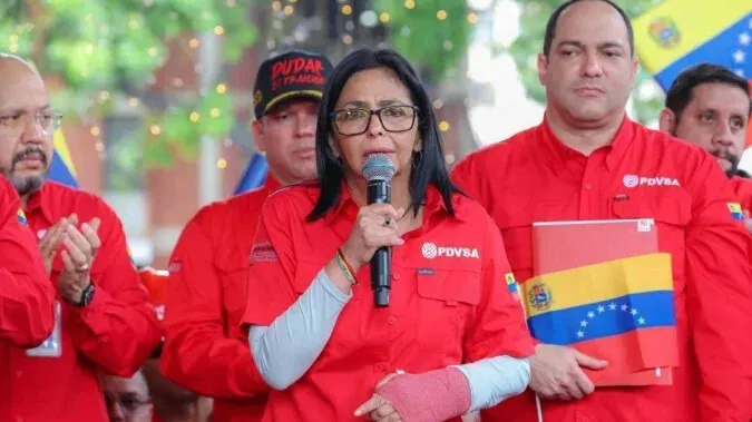 Vice-presidente venezuelana Delcy Rodriguez