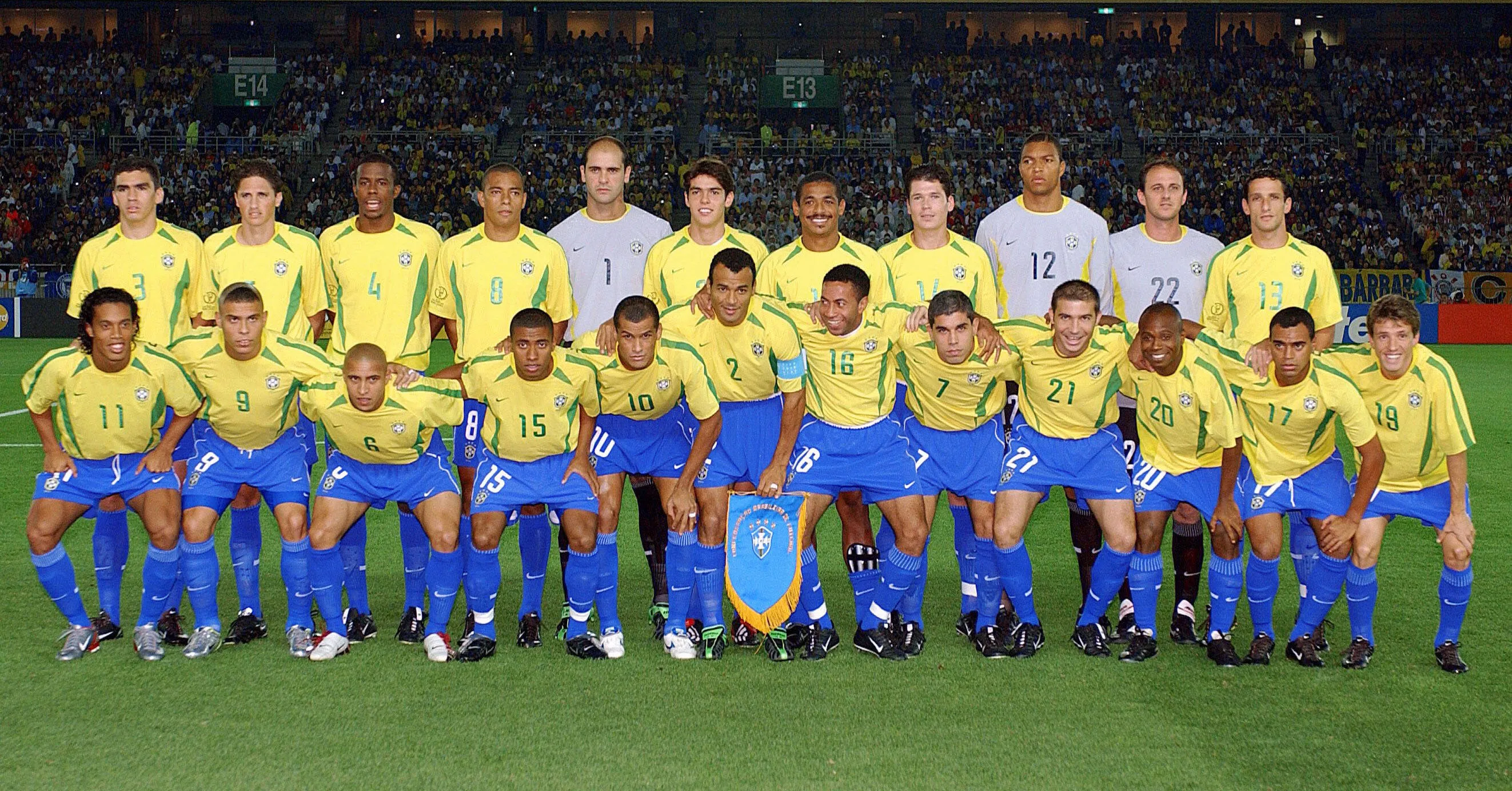 Juninho Paulista esteve na campanha do Penta do Brasil em 2002