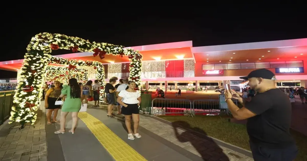 O Parque da Cidade é uma das principais atrações do fim de ano em Belém, com a programação gratuita do Natal Encantado,