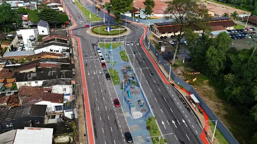 A via vai interligar as avenidas Augusto Montenegro e Centenário.