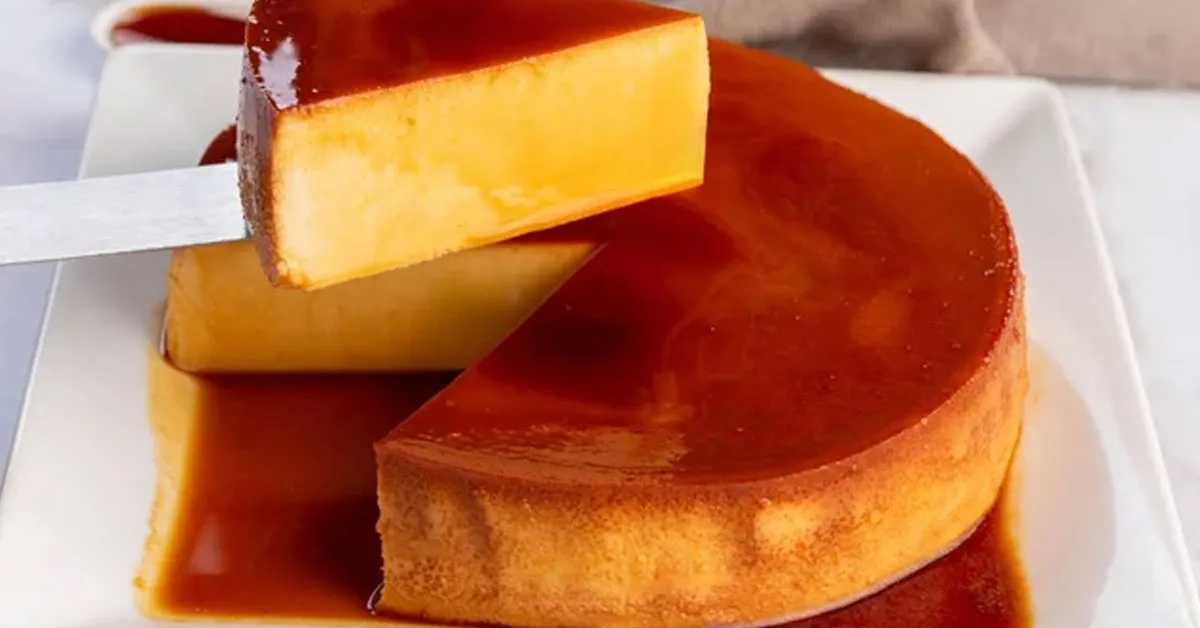 Pudim de geladeira delicioso no liquidificador