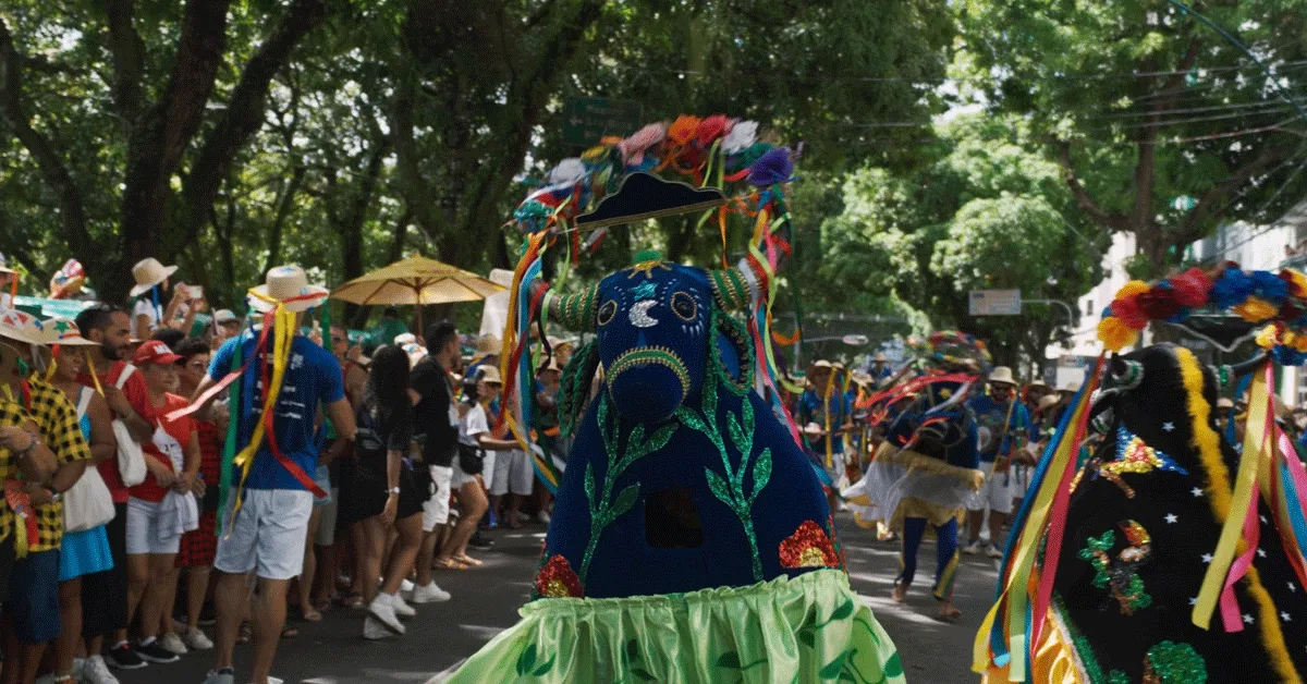 O clipe  “Bordado de Flor” integra o EP “Boi da Estrela”.