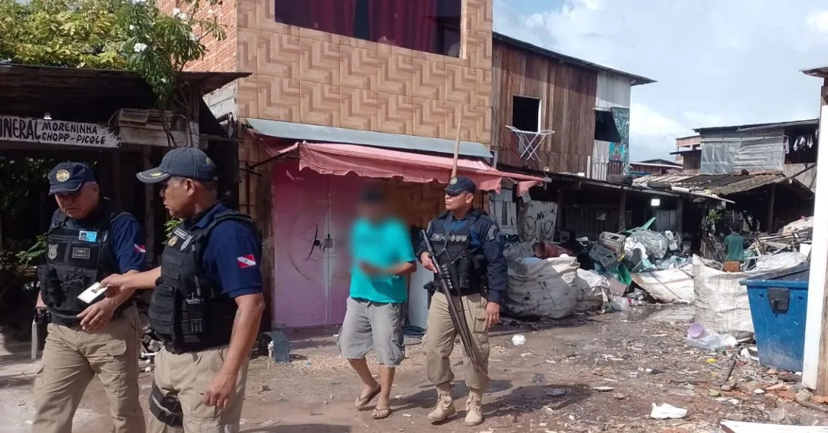 Durante a abordagem, o homem informou o local onde o material furtado era comercializado.