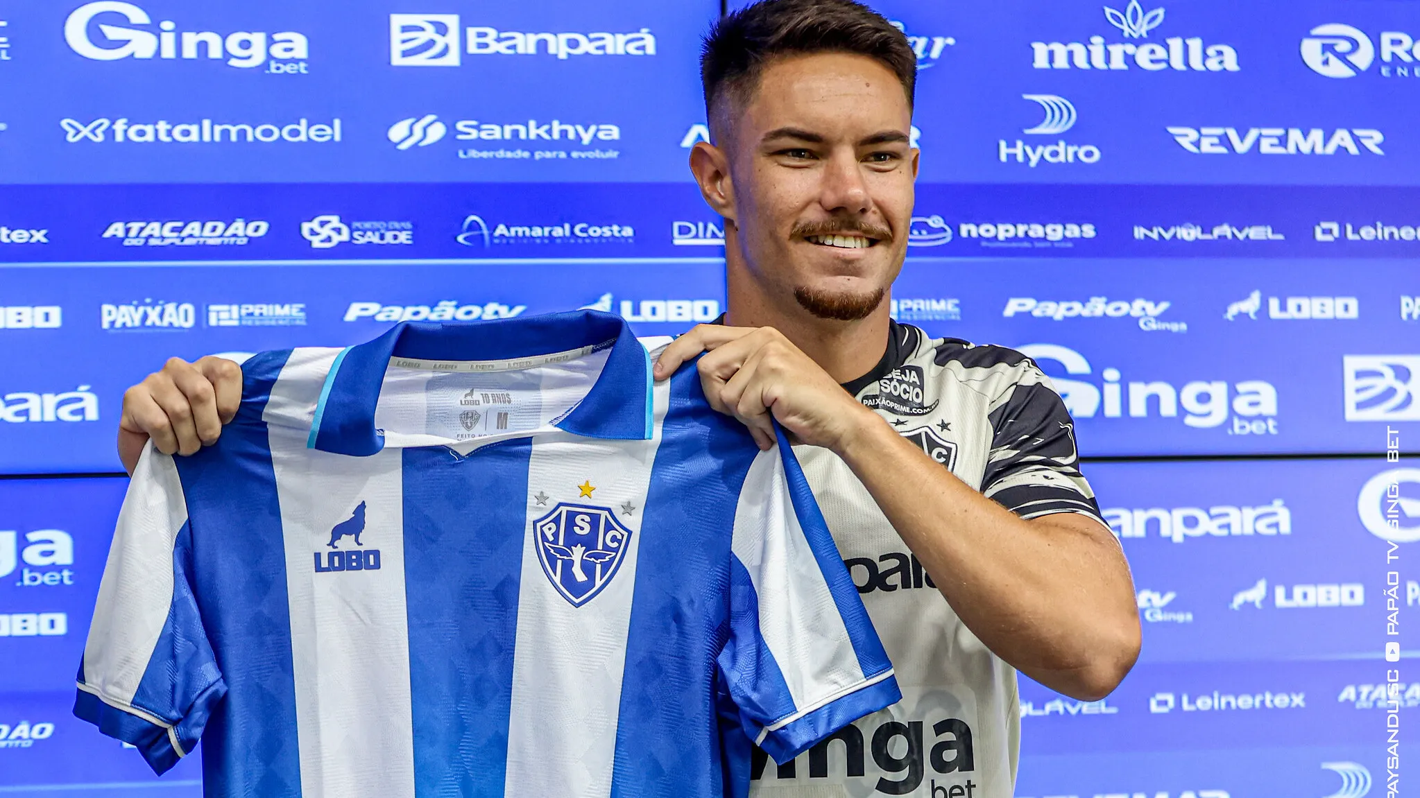 Caio Mello chega ao Paysandu após se destacar pelo Guarani, onde disputou a Série C