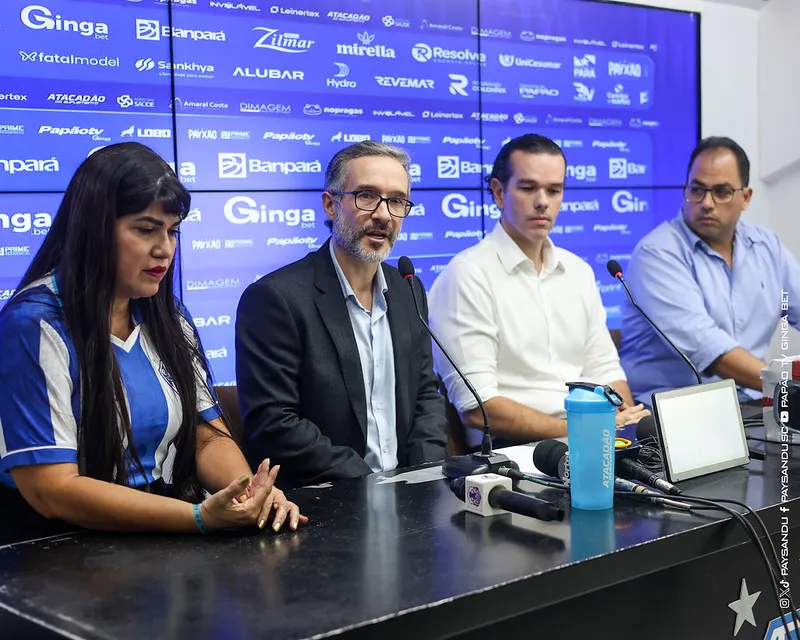 Márcio Tuma assume presidência do Paysandu e prioriza resolução de dívidas trabalhistas