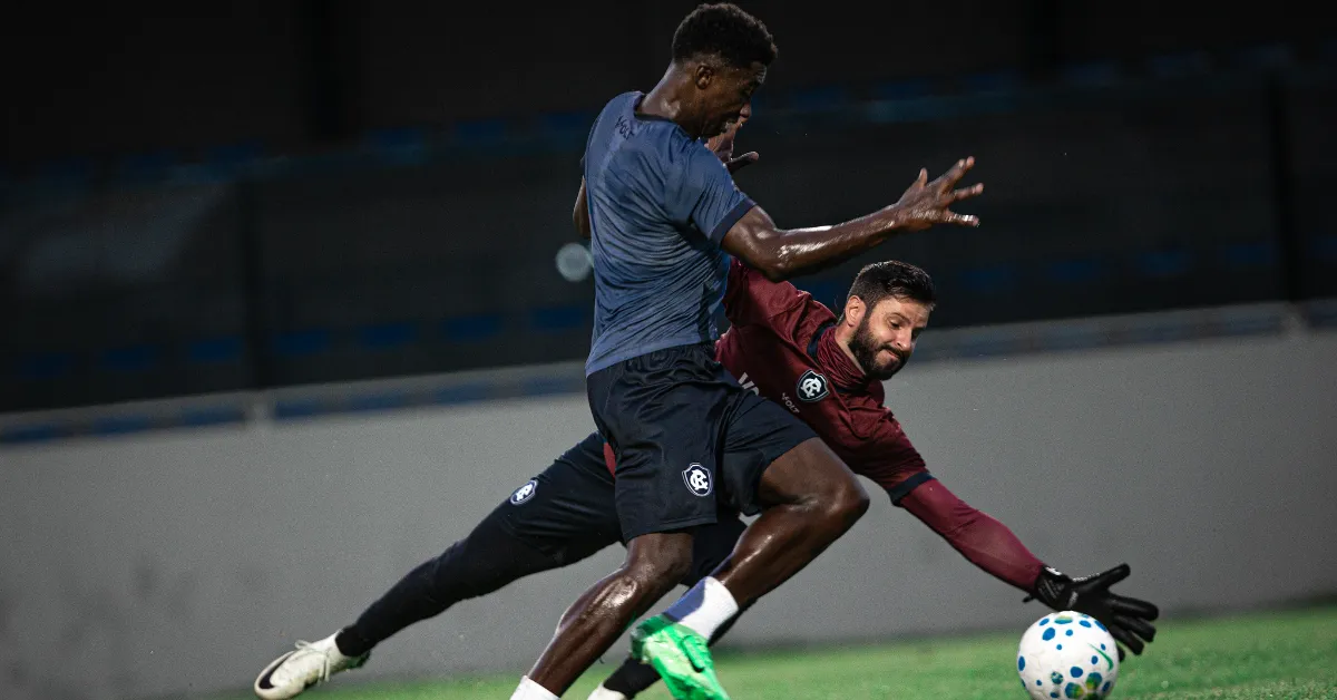 O goleiro Marcelo Rangel está entre os titulares do Remo no duelo contra o Bahia pela Copa do Brasil.