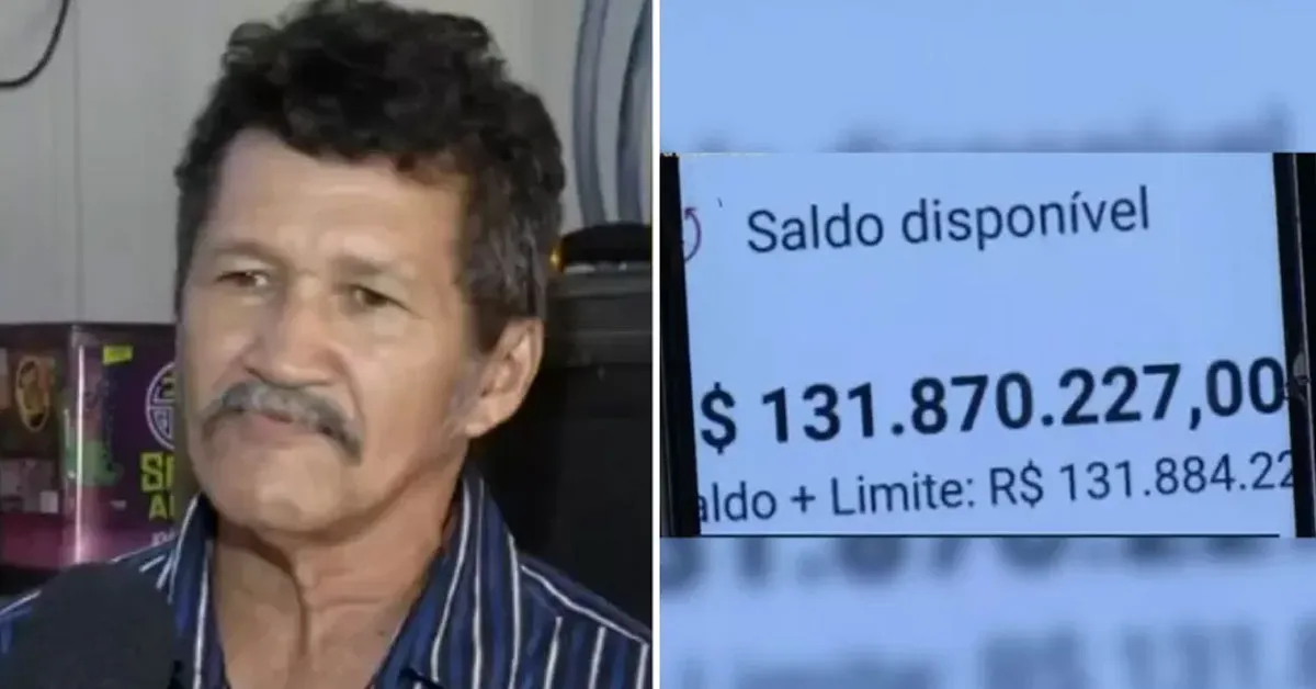 O motorista Antônio Pereira do Nascimento, de 58 anos, ficou chocado ao ver que tinha se tornado milionário