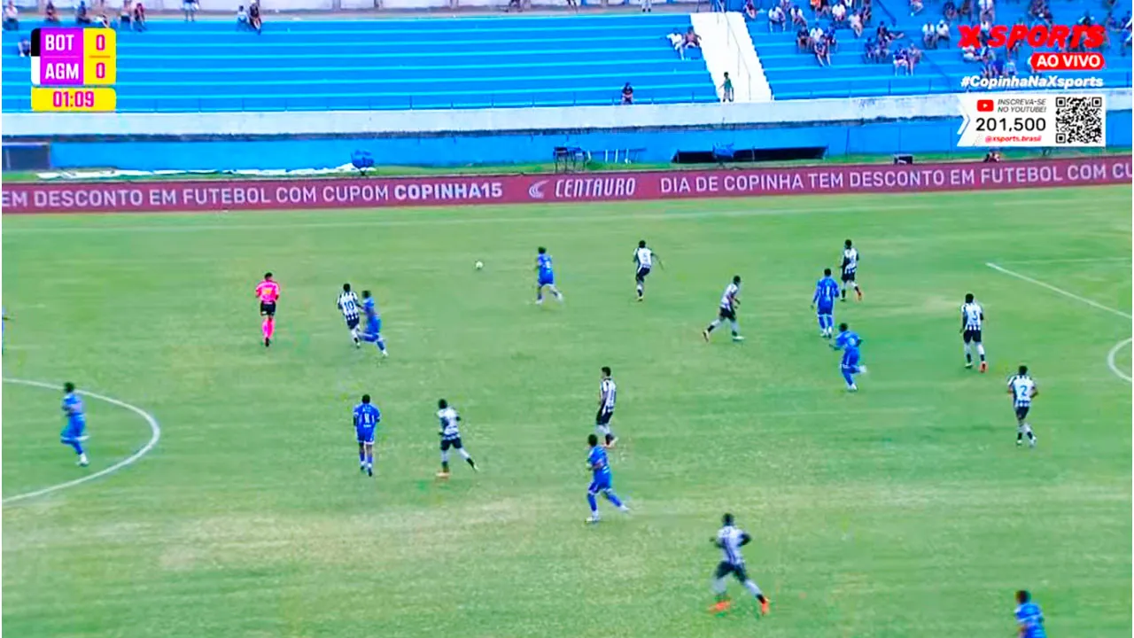 O Azulão Marabaense chega com o status de "zebra" focada na superação física.