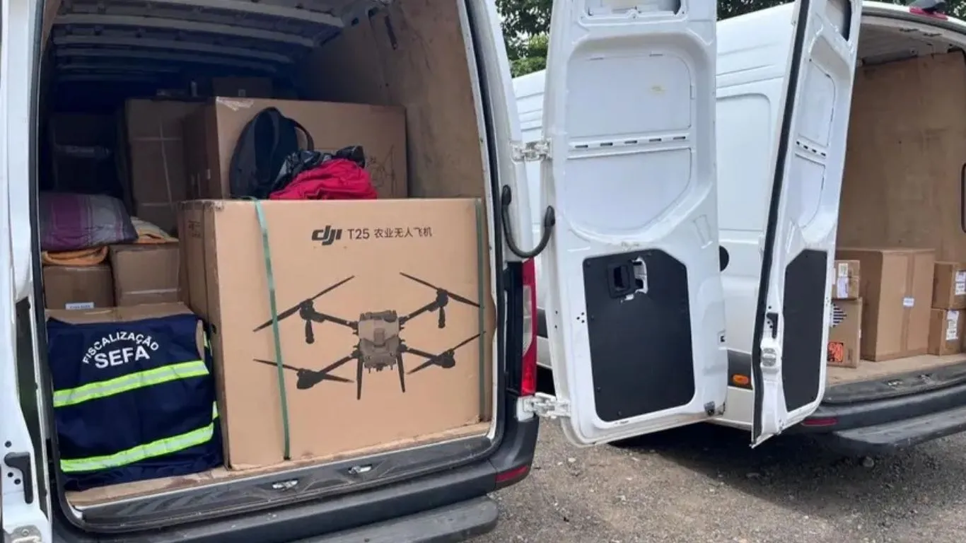 Equipamento vindo de São Paulo foi retido no posto fiscal da Rodovia Transamazônica