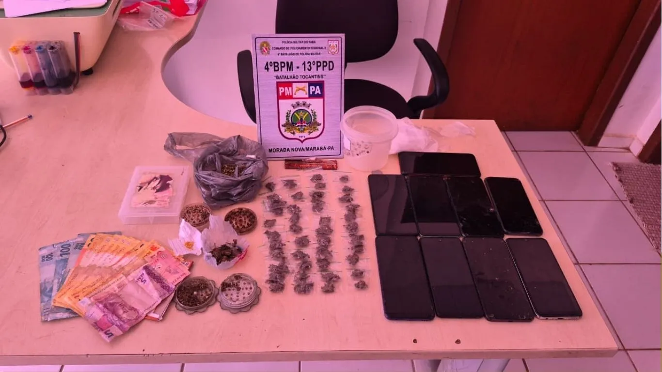 Os dois envolvidos e o material foram apresentados à Seccional de Polícia Civil para os procedimentos legais.