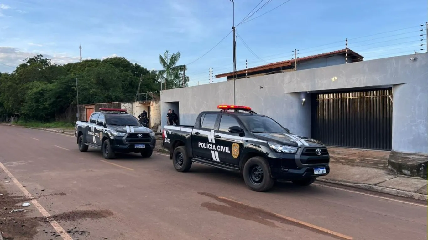 O foco da ação foi o cumprimento de um mandado de busca e apreensão